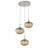 manufacturer_finish:Beige Silver|manufacturer_glass:Geo Crystal Inner - Bronze Outer|light_output:Unspecified|color_temperature:3000K|cri:Unspecified|voltage:120.00V