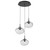 manufacturer_finish:Matte Black|manufacturer_glass:Floret Crystal Inner - Clear Outer|light_output:1020.00lm|color_temperature:2700K|cri:93|voltage:120.00V