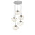 manufacturer_finish:Classic Silver|manufacturer_glass:Floret Crystal Inner - Amber Outer|light_output:Unspecified|color_temperature:2700K|cri:Unspecified|voltage:Unspecified