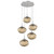 manufacturer_finish:Classic Silver|manufacturer_glass:Geo Crystal Inner - Bronze Outer|light_output:Unspecified|color_temperature:3000K|cri:Unspecified|voltage:Unspecified