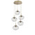manufacturer_finish:Gilded Brass|manufacturer_glass:Floret Crystal Inner - Clear Outer|light_output:1700.00lm|color_temperature:3000K|cri:93|voltage:120.00V