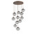 manufacturer_finish:Burnished Bronze|manufacturer_glass:Floret Crystal Inner - Smoke Outer|light_output:Unspecified|color_temperature:2700K|cri:Unspecified|voltage:Unspecified