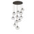 manufacturer_finish:Flat Bronze|manufacturer_glass:Geo Crystal Inner - Clear Outer|light_output:Unspecified|color_temperature:3000K|cri:Unspecified|voltage:120.00V