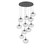 manufacturer_finish:Graphite|manufacturer_glass:Floret Crystal Inner - Clear Outer|light_output:Unspecified|color_temperature:2700K|cri:Unspecified|voltage:Unspecified