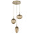 Hammerton Studio - CHB0069-03-GB-GB-C01-L3 - LED Pendant - Cosmos - Gilded Brass