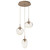 Hammerton Studio - CHB0069-03-NB-ZA-C01-L3 - LED Pendant - Cosmos - Novel Brass
