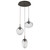 manufacturer_finish:Flat Bronze|manufacturer_glass:Floret Crystal Inner - Clear Outer|light_output:Unspecified|color_temperature:3000K|cri:Unspecified|voltage:120.00V