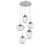 Hammerton Studio - CHB0069-05-CS-FC-C01-L1 - LED Pendant - Cosmos - Classic Silver