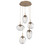 Hammerton Studio - CHB0069-05-NB-GC-C01-L3 - LED Pendant - Cosmos - Novel Brass