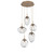 Hammerton Studio - CHB0069-05-NB-ZC-C01-L1 - LED Pendant - Cosmos - Novel Brass