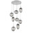 manufacturer_finish:Classic Silver|manufacturer_glass:Geo Crystal Inner - Smoke Outer|light_output:Unspecified|color_temperature:3000K|cri:Unspecified|voltage:Unspecified