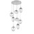 manufacturer_finish:Classic Silver|manufacturer_glass:Zircon Crystal Inner - Clear Outer|light_output:Unspecified|color_temperature:3000K|cri:Unspecified|voltage:Unspecified