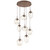 manufacturer_finish:Burnished Bronze|manufacturer_glass:Floret Crystal Inner - Amber Outer|light_output:Unspecified|color_temperature:3000K|cri:Unspecified|voltage:Unspecified