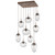 Hammerton Studio - CHB0069-09-BB-FC-C01-L1 - LED Pendant - Cosmos - Burnished Bronze