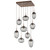 manufacturer_finish:Burnished Bronze|manufacturer_glass:Floret Crystal Inner - Smoke Outer|light_output:Unspecified|color_temperature:2700K|cri:Unspecified|voltage:Unspecified