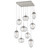 Hammerton Studio - CHB0069-09-BS-GC-C01-L3 - LED Pendant - Cosmos - Beige Silver