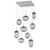 Hammerton Studio - CHB0069-09-BS-GS-C01-L1 - LED Pendant - Cosmos - Beige Silver