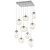 Hammerton Studio - CHB0069-09-CS-ZA-C01-L3 - LED Pendant - Cosmos - Classic Silver