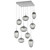 manufacturer_finish:Classic Silver|manufacturer_glass:Zircon Crystal Inner - Smoke Outer|light_output:Unspecified|color_temperature:2700K|cri:Unspecified|voltage:Unspecified