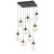 manufacturer_finish:Matte Black|manufacturer_glass:Geo Crystal Inner - Amber Outer|light_output:Unspecified|color_temperature:3000K|cri:Unspecified|voltage:120.00V