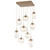 Hammerton Studio - CHB0069-09-NB-FA-C01-L3 - LED Pendant - Cosmos - Novel Brass