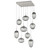 manufacturer_finish:Beige Silver|manufacturer_glass:Zircon Crystal Inner - Smoke Outer|light_output:Unspecified|color_temperature:3000K|cri:Unspecified|voltage:120.00V
