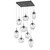 manufacturer_finish:Graphite|manufacturer_glass:Zircon Crystal Inner - Clear Outer|light_output:Unspecified|color_temperature:2700K|cri:Unspecified|voltage:Unspecified