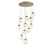Hammerton Studio - CHB0069-11-GB-GA-C01-L3 - LED Pendant - Cosmos - Gilded Brass