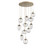 Hammerton Studio - CHB0069-11-GB-GC-C01-L1 - LED Pendant - Cosmos - Gilded Brass
