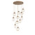 Hammerton Studio - CHB0069-11-NB-FA-C01-L3 - LED Pendant - Cosmos - Novel Brass