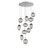 manufacturer_finish:Classic Silver|manufacturer_glass:Geo Crystal Inner - Smoke Outer|light_output:Unspecified|color_temperature:2700K|cri:Unspecified|voltage:Unspecified