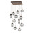 manufacturer_finish:Burnished Bronze|manufacturer_glass:Floret Crystal Inner - Smoke Outer|light_output:Unspecified|color_temperature:2700K|cri:Unspecified|voltage:Unspecified