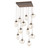 manufacturer_finish:Burnished Bronze|manufacturer_glass:Geo Crystal Inner - Amber Outer|light_output:Unspecified|color_temperature:3000K|cri:Unspecified|voltage:Unspecified