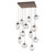 manufacturer_finish:Burnished Bronze|manufacturer_glass:Geo Crystal Inner - Clear Outer|light_output:Unspecified|color_temperature:3000K|cri:Unspecified|voltage:Unspecified