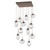 manufacturer_finish:Burnished Bronze|manufacturer_glass:Zircon Crystal Inner - Clear Outer|light_output:Unspecified|color_temperature:3000K|cri:Unspecified|voltage:Unspecified