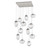 Hammerton Studio - CHB0069-12-BS-ZC-C01-L3 - LED Pendant - Cosmos - Beige Silver