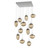 Hammerton Studio - CHB0069-12-CS-GB-C01-L3 - LED Pendant - Cosmos - Classic Silver