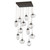 Hammerton Studio - CHB0069-12-FB-GC-C01-L3 - LED Pendant - Cosmos - Flat Bronze
