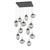 Hammerton Studio - CHB0069-12-GP-FS-C01-L1 - LED Pendant - Cosmos - Graphite