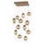 Hammerton Studio - CHB0069-12-NB-ZB-C01-L3 - LED Pendant - Cosmos - Novel Brass