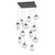 manufacturer_finish:Graphite|manufacturer_glass:Floret Crystal Inner - Clear Outer|light_output:Unspecified|color_temperature:2700K|cri:Unspecified|voltage:Unspecified