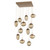 manufacturer_finish:Novel Brass|manufacturer_glass:Geo Crystal Inner - Bronze Outer|light_output:Unspecified|color_temperature:3000K|cri:Unspecified|voltage:Unspecified