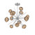 manufacturer_finish:Classic Silver|manufacturer_glass:Bronze Blown Glass|color_temperature:3000K