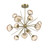 manufacturer_finish:Gilded Brass|manufacturer_glass:Amber Blown Glass|color_temperature:2700K