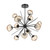 manufacturer_finish:Matte Black|manufacturer_glass:Amber Blown Glass|color_temperature:3000K