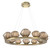 Hammerton Studio - CHB0089-0C-GB-B-CA1-L3 - LED Chandelier - Mesa - Gilded Brass