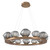Hammerton Studio - CHB0089-0C-NB-S-CA1-L3 - LED Chandelier - Mesa - Novel Brass