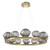 manufacturer_finish:Gilded Brass|manufacturer_glass:Smoke Blown Glass|color_temperature:3000K