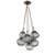 manufacturer_finish:Flat Bronze|manufacturer_glass:Smoke Blown Glass|color_temperature:2700K