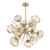 Hammerton Studio - CHB0089-0G-GB-A-001-L3 - LED Starburst - Mesa - Gilded Brass